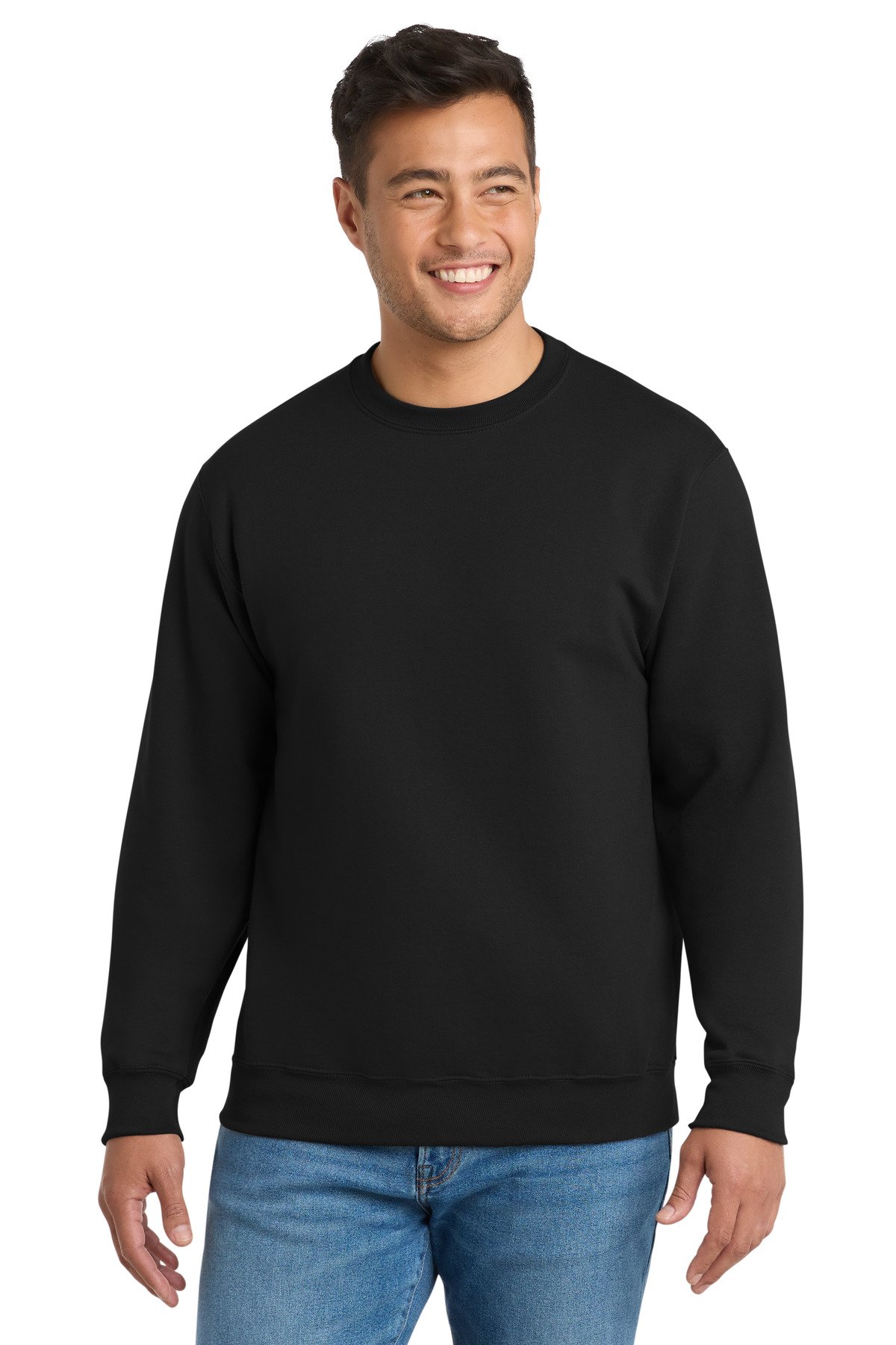 Port & Co Essential Fleece Crewneck Sweatshirt. PC90 - Image 15