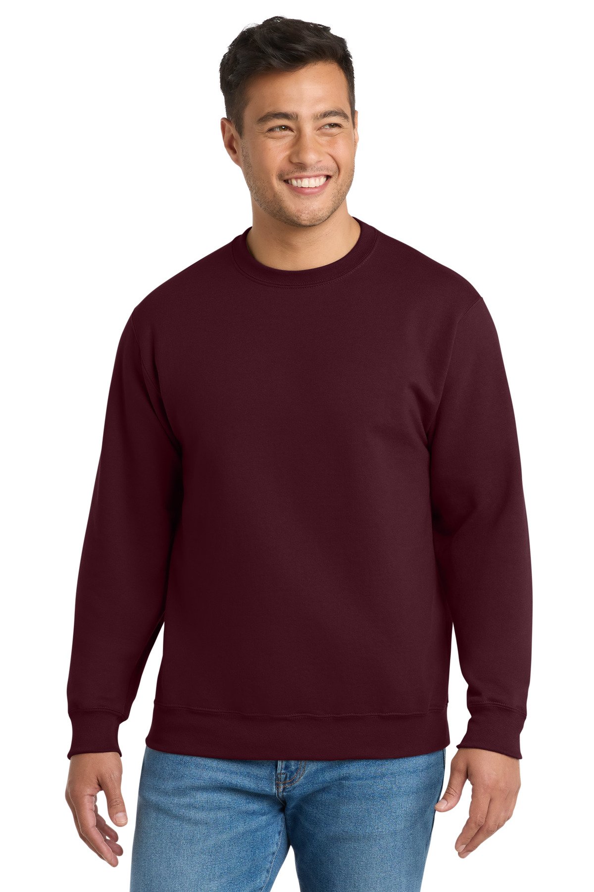 Port & Co Essential Fleece Crewneck Sweatshirt. PC90 - Image 6