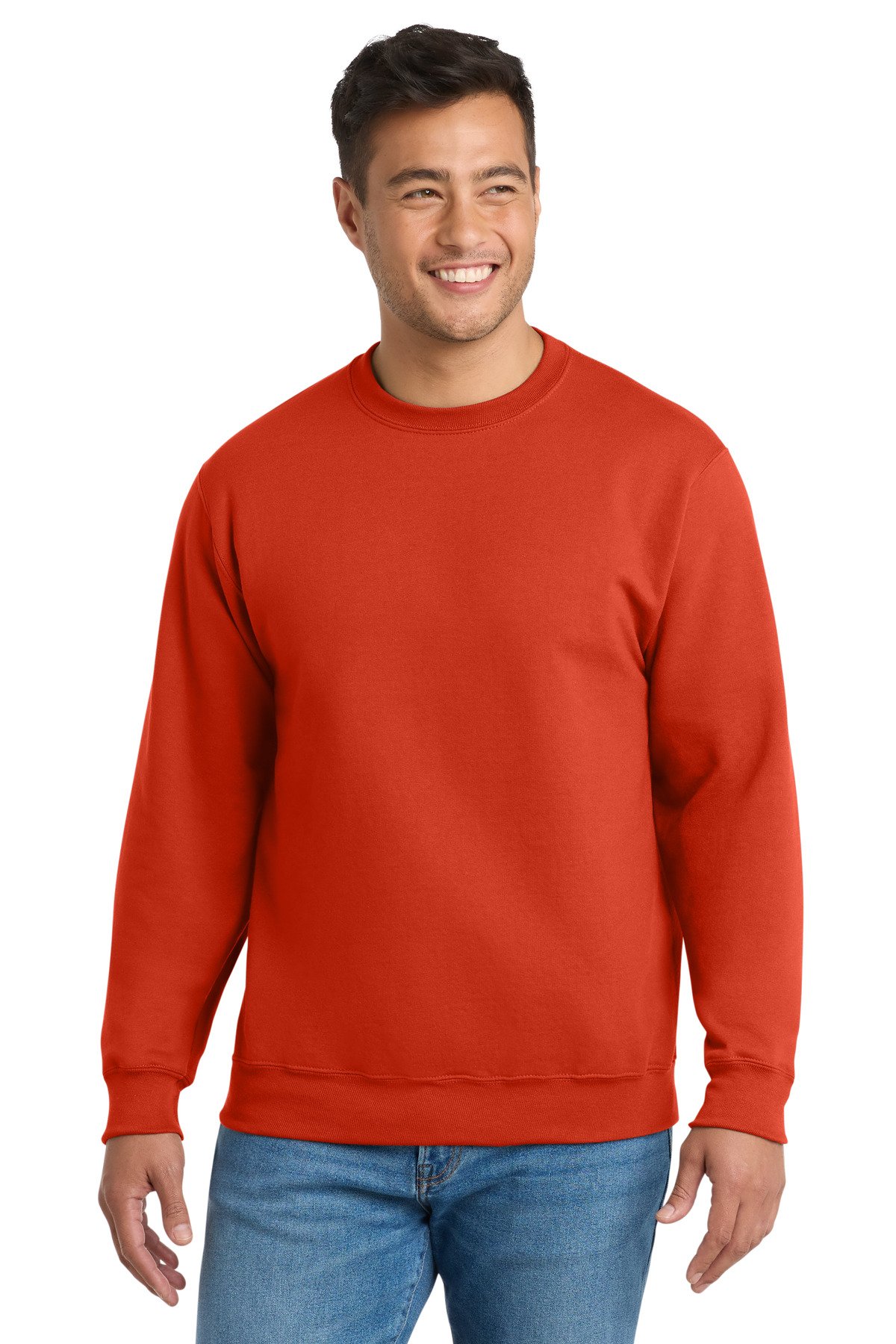 Port & Co Essential Fleece Crewneck Sweatshirt. PC90 - Image 7