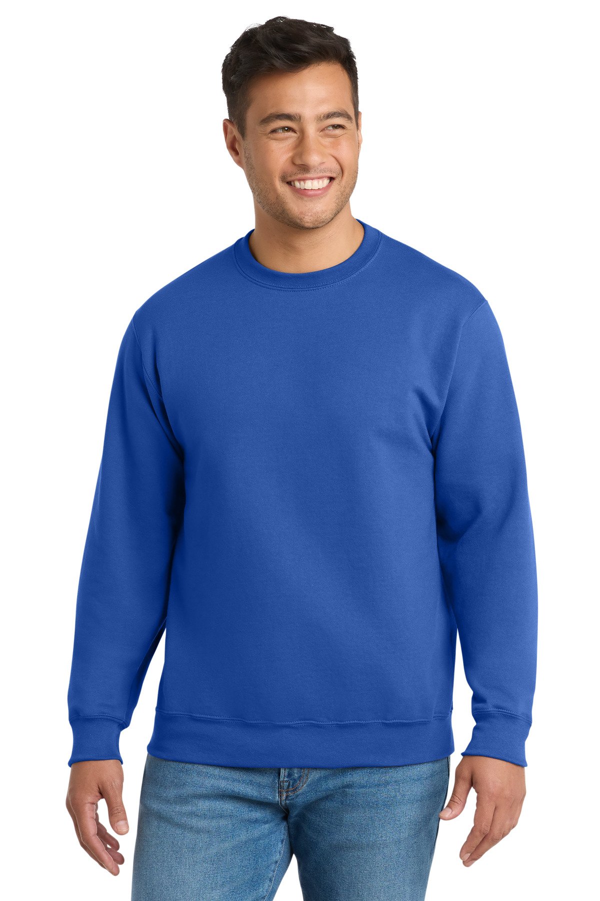 Port & Co Essential Fleece Crewneck Sweatshirt. PC90 - Image 9