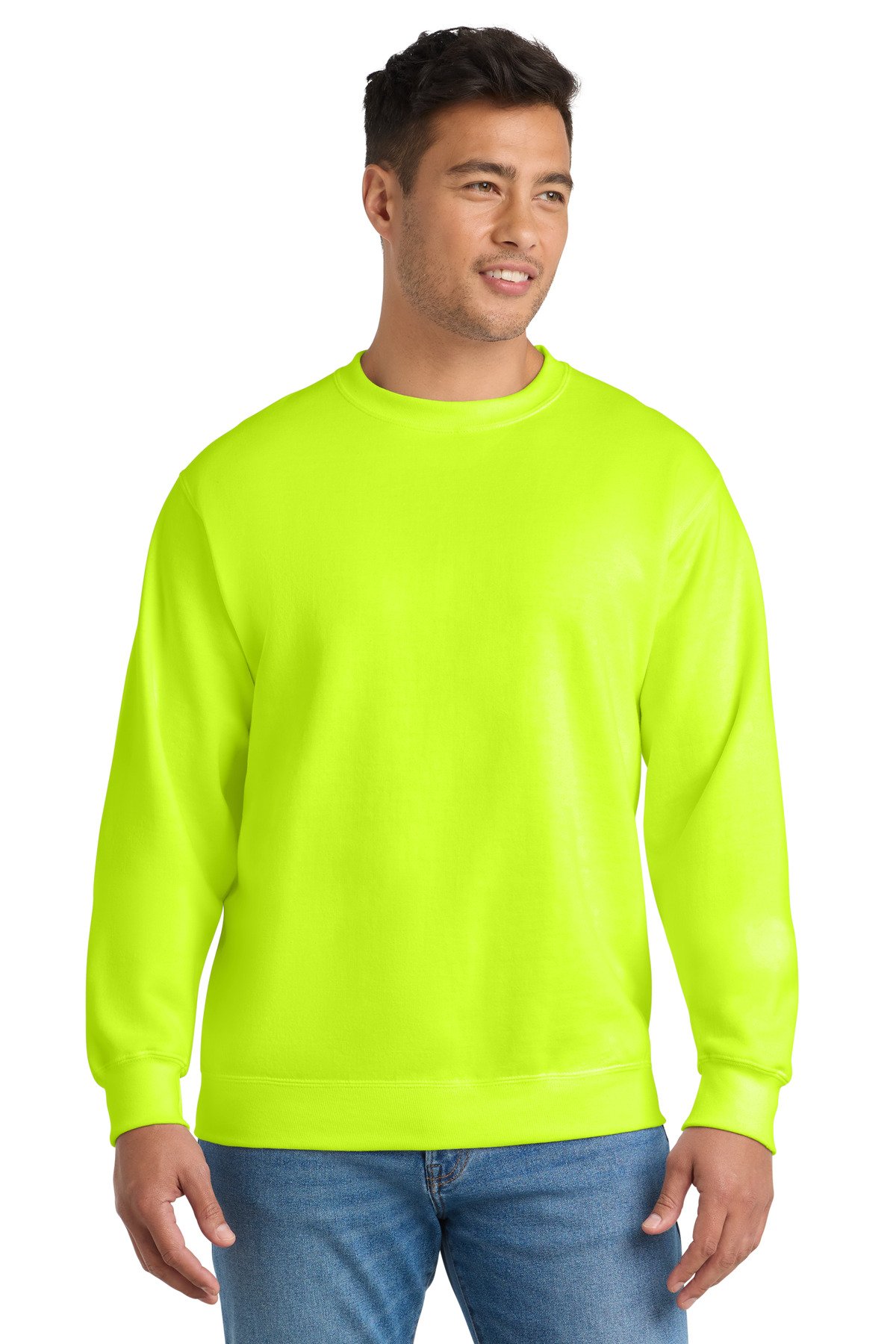 Port & Co Essential Fleece Crewneck Sweatshirt. PC90 - Image 12
