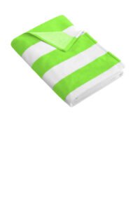 Alternative view of Port Authority ®  Cabana Stripe Beach Towel. PT43