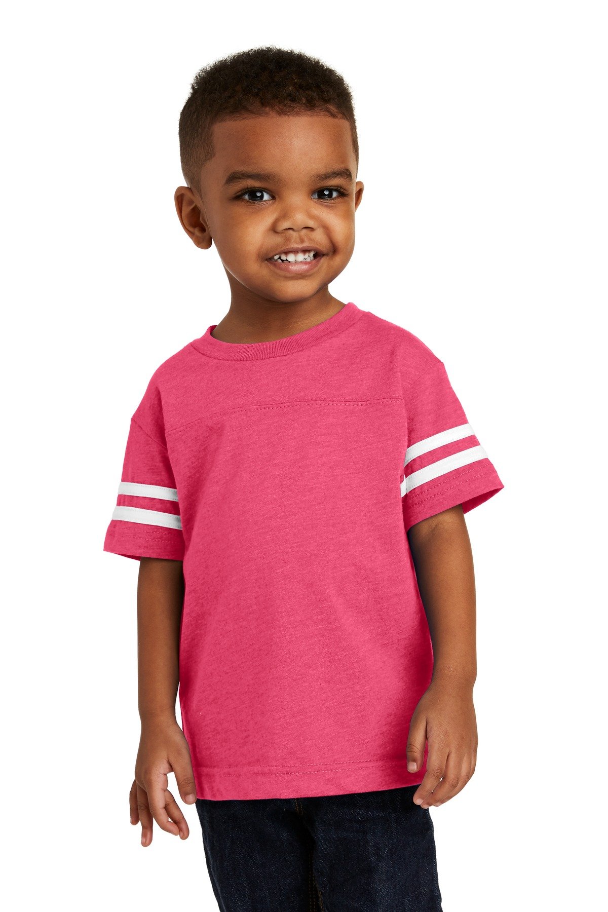 Rabbit Skins Toddler Football Fine Jersey Tee. RS3037 - Image 2