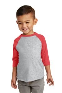 Alternative view of Rabbit Skins   Toddler Baseball Fine Jersey Tee. RS3330
