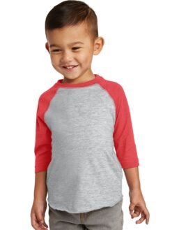 Alternative view of Rabbit Skins   Toddler Baseball Fine Jersey Tee. RS3330