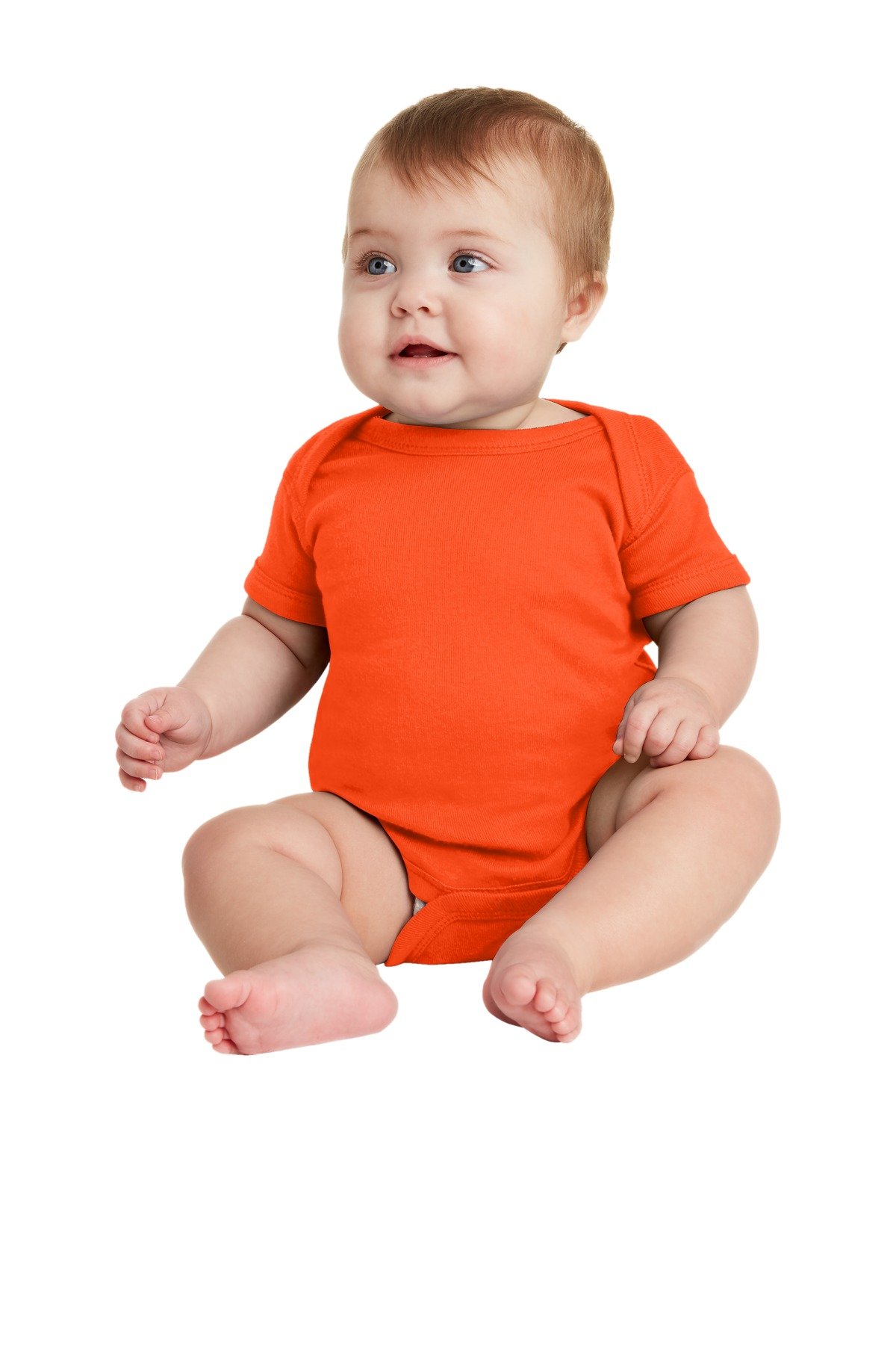 Rabbit Skins Infant Short Sleeve Baby Rib Bodysuit. RS4400 - Image 10