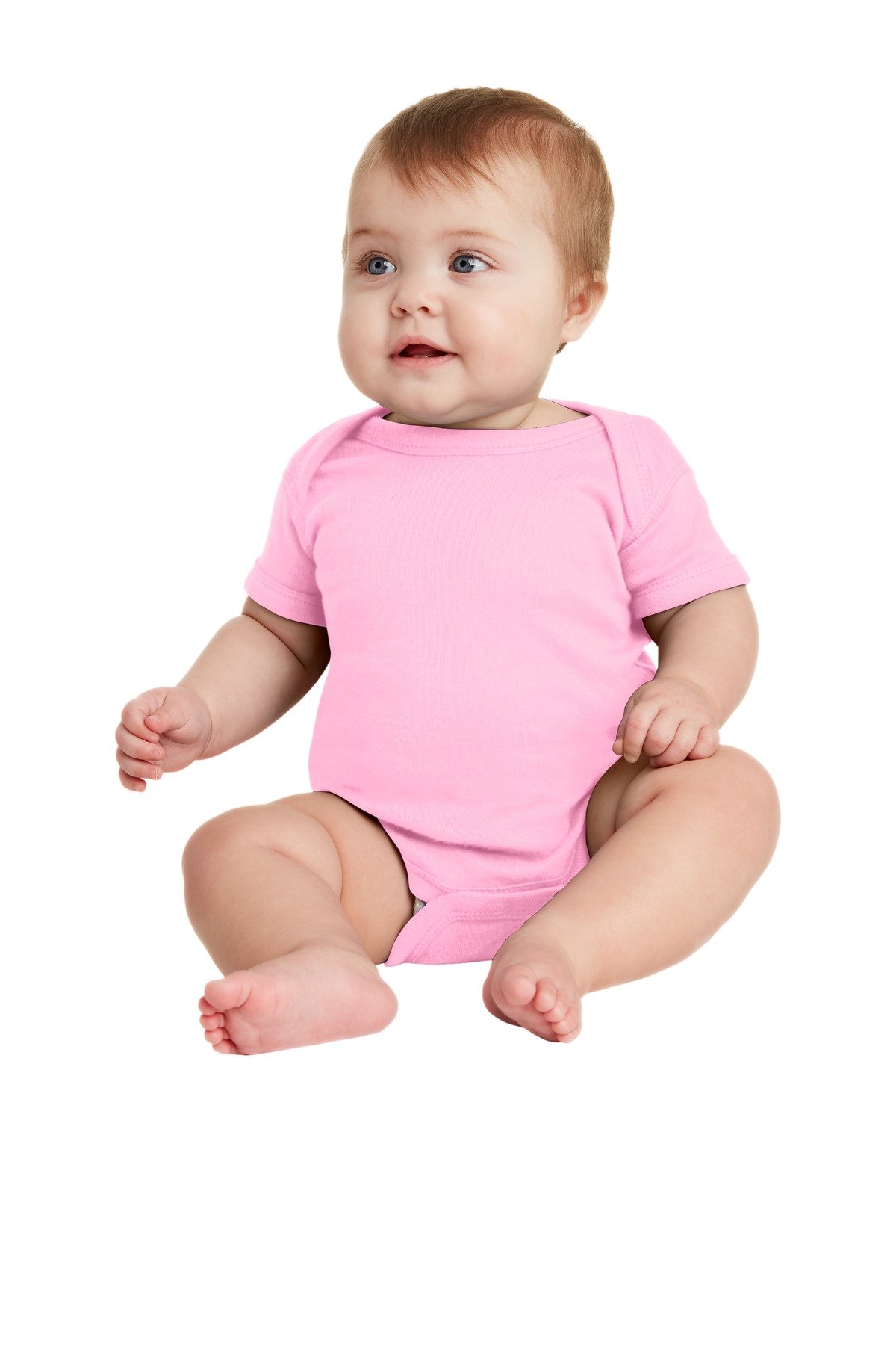 Rabbit Skins Infant Short Sleeve Baby Rib Bodysuit. RS4400 - Image 11