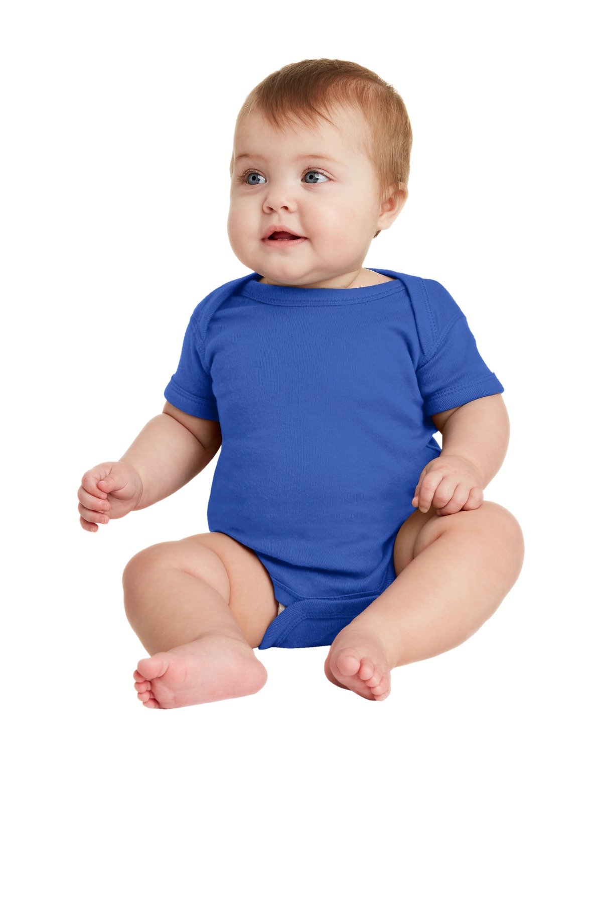 Rabbit Skins Infant Short Sleeve Baby Rib Bodysuit. RS4400 - Image 14