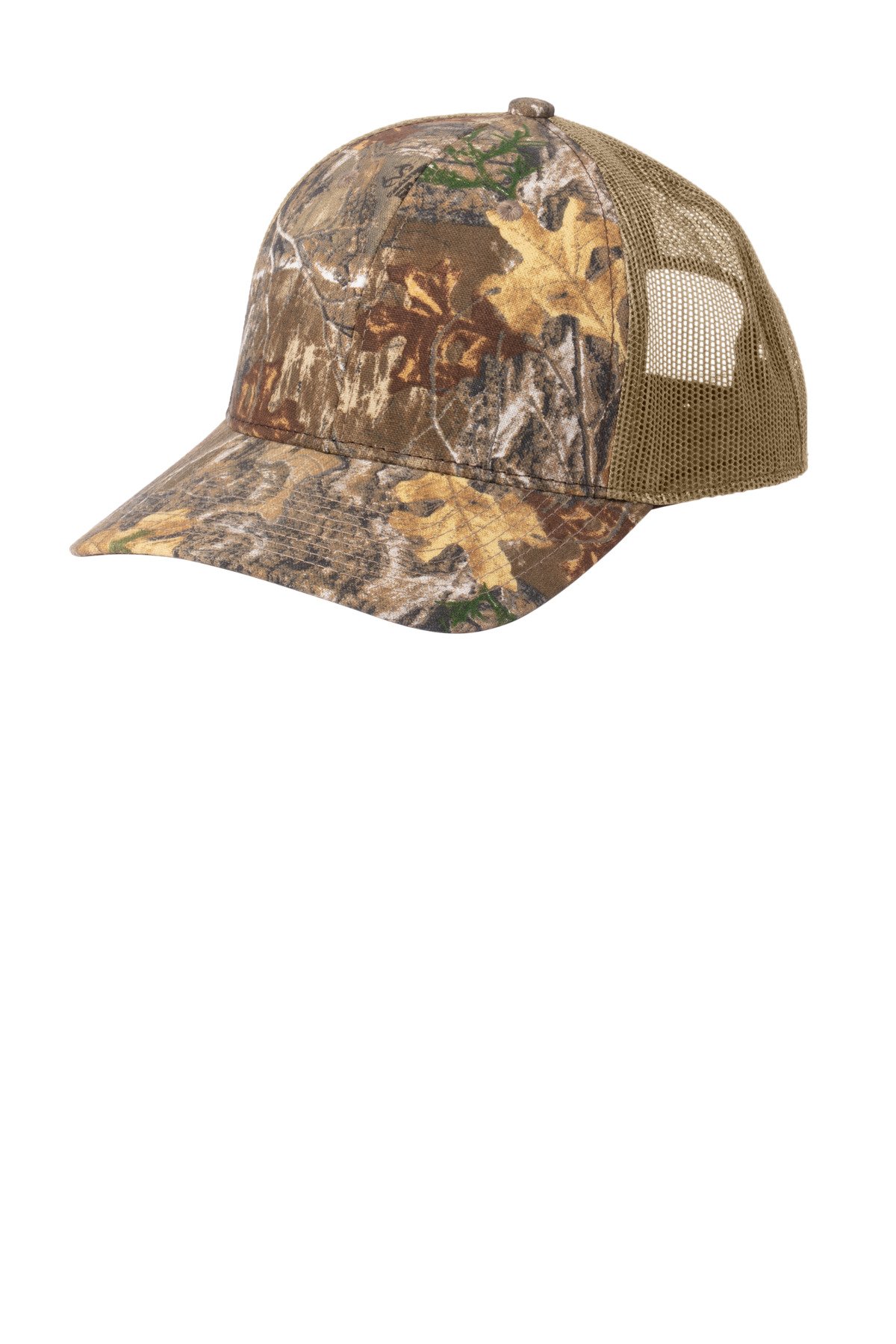 Russell Outdoors Camo Snapback Trucker Cap RU900 - Image 3