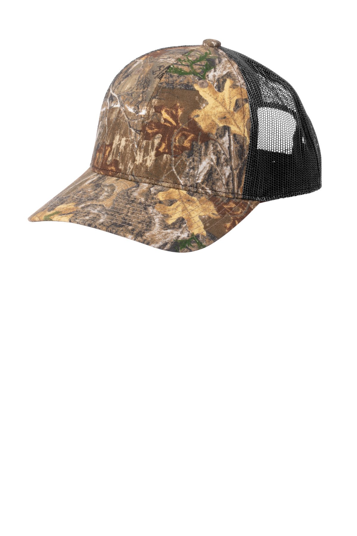 Russell Outdoors Camo Snapback Trucker Cap RU900 - Image 4