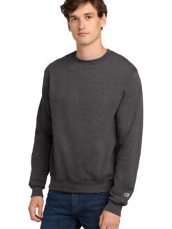 Alternative view of Champion ®   Powerblend ®  Crewneck Sweatshirt. S6000
