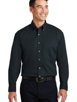 Alternative view of Port Authority ®  Long Sleeve Twill Shirt.  S600T
