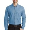 Port Authority ®  Long Sleeve Denim Shirt. S600