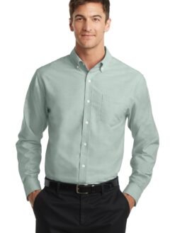 Alternative view of Port Authority ®  SuperPro ™  Oxford Shirt. S658