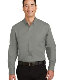 Alternative view of Port Authority ®  SuperPro ™  Twill Shirt. S663