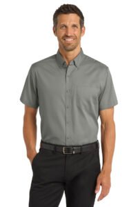 Alternative view of Port Authority ®  Short Sleeve SuperPro   Twill Shirt. S664