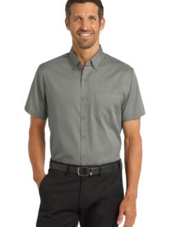 Alternative view of Port Authority ®  Short Sleeve SuperPro ™  Twill Shirt. S664