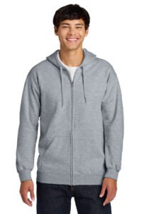 Gildan Softstyle ® Midweight Fleece Full-Zip Hooded Sweatshirt SF600