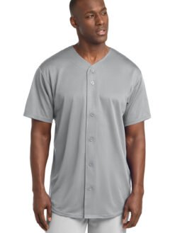 Alternative view of Sport-Tek ®  PosiCharge ®  Tough Mesh Full-Button Jersey. ST220