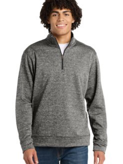 Sport-Tek ®  PosiCharge ®  Electric Heather Fleece 1/4-Zip Pullover. ST226