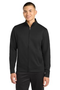Sport-Tek Sport-Wick Fleece Full-Zip Jacket. ST241