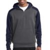 Sport-Tek Tech Fleece Colorblock 1/4-Zip Hooded Sweatshirt. ST249 - Image 10