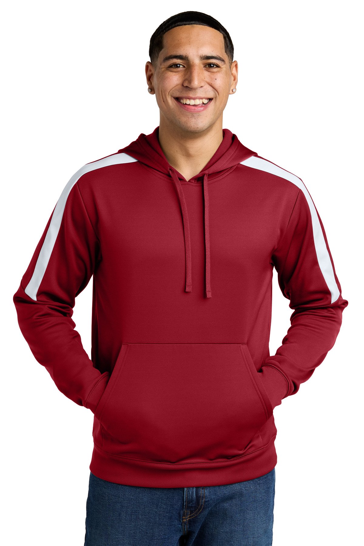 Sport-Tek Sport-Wick Fleece United Pullover Hoodie ST255 - Image 4
