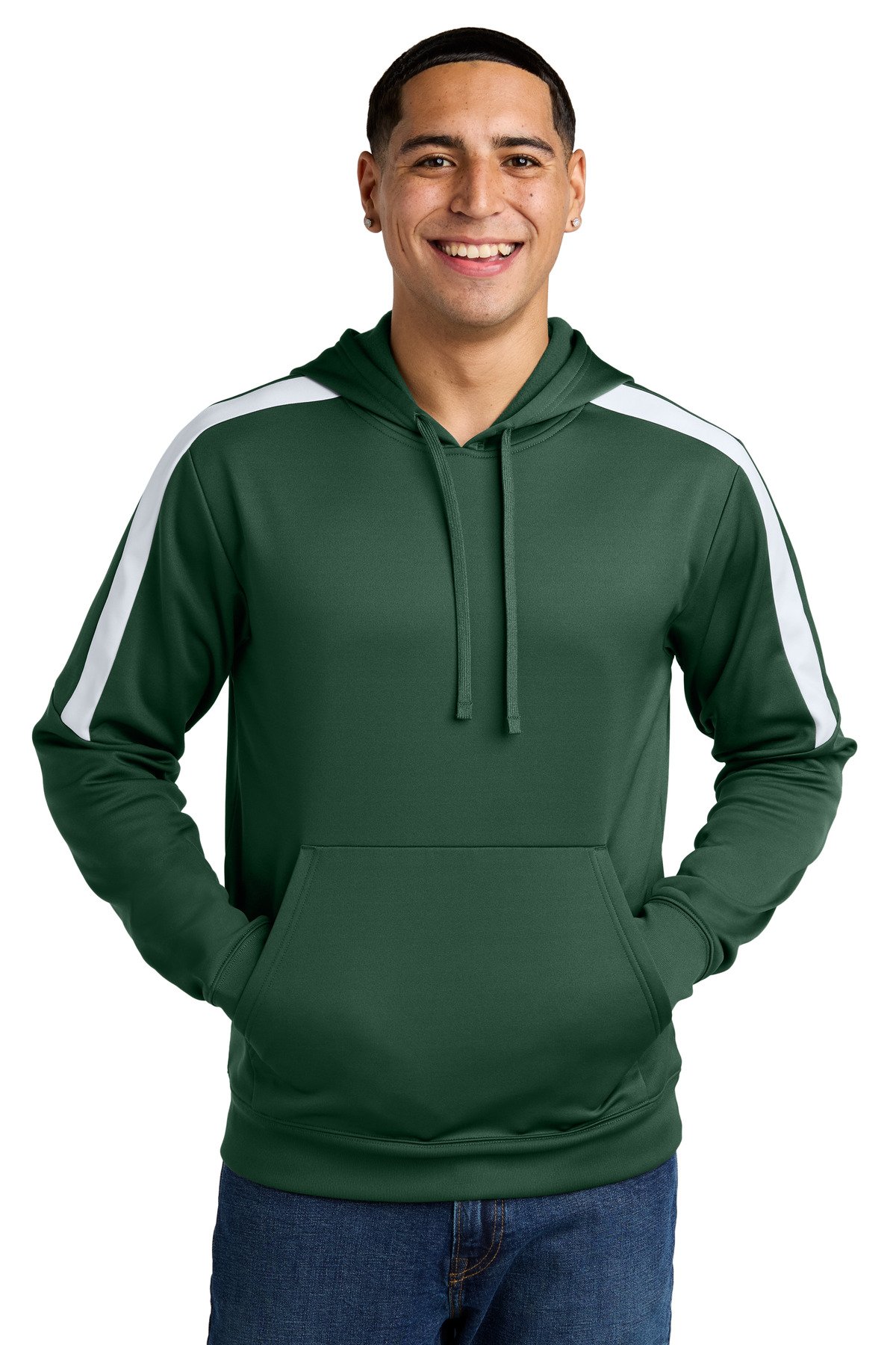 Sport-Tek Sport-Wick Fleece United Pullover Hoodie ST255 - Image 5