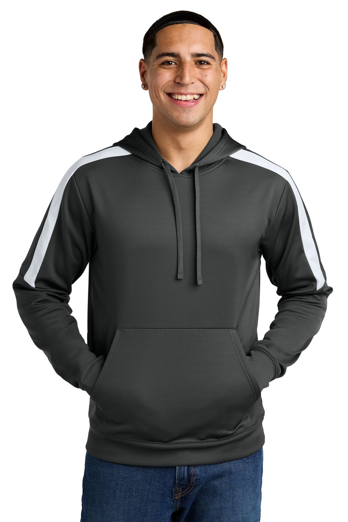 Sport-Tek Sport-Wick Fleece United Pullover Hoodie ST255 - Image 6