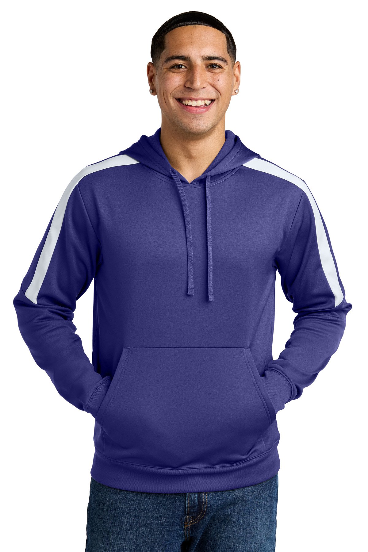 Sport-Tek Sport-Wick Fleece United Pullover Hoodie ST255 - Image 9