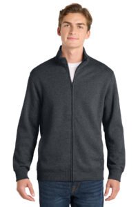 Alternative view of Sport-Tek Full-Zip Sweatshirt. ST259