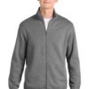 Sport-Tek Full-Zip Sweatshirt. ST259 - Image 4