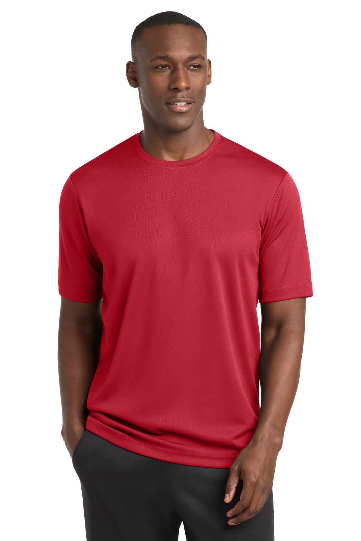 Sport-Tek ® PosiCharge ® RacerMesh ® Tee. ST340 - Image 2