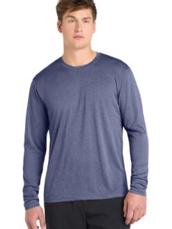 Alternative view of Sport-Tek ®  Long Sleeve Heather Contender ™  Tee. ST360LS