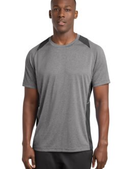 Sport-Tek ® Heather Colorblock Contender Tee. ST361