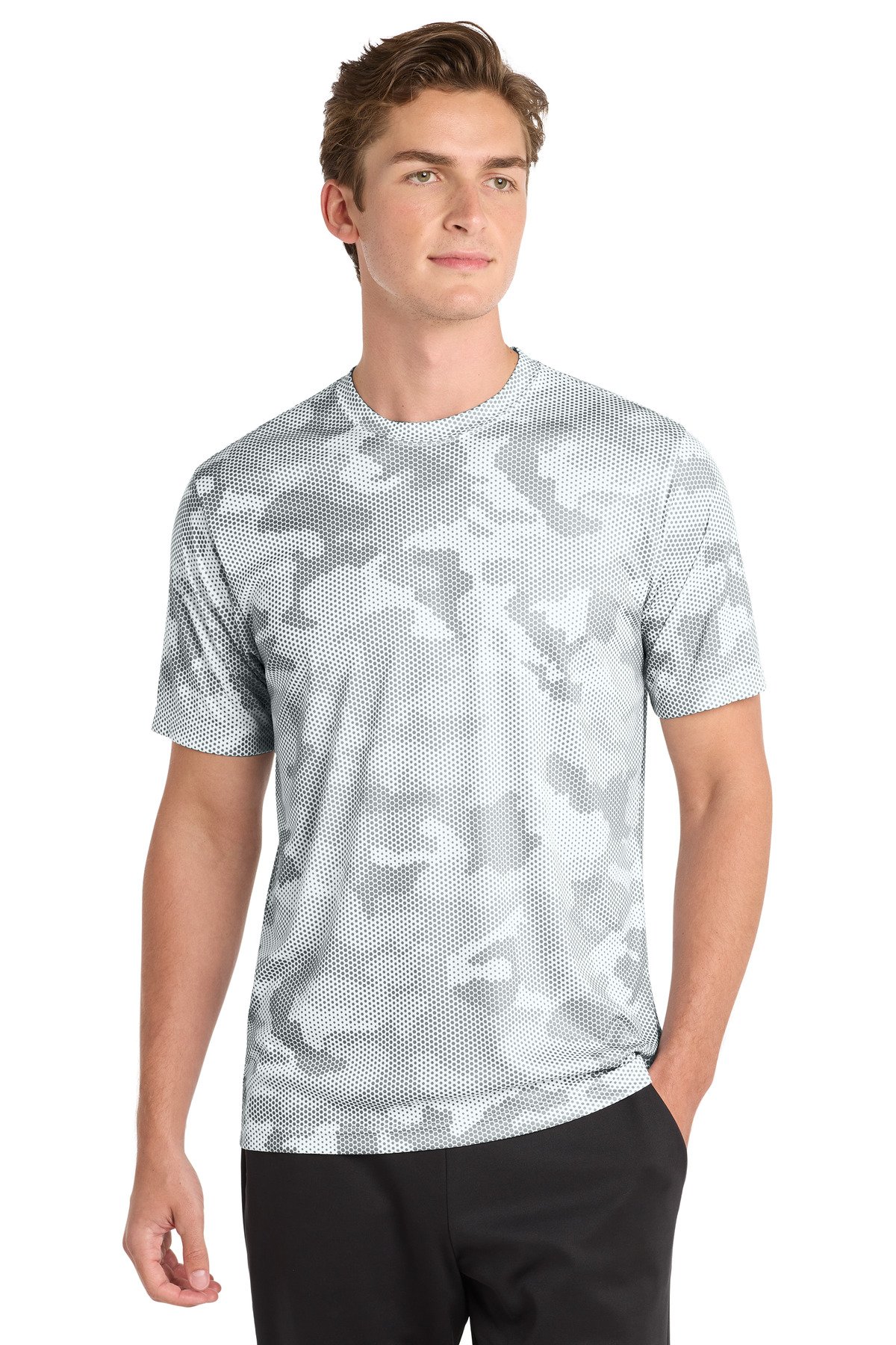 Sport-Tek CamoHex Tee. ST370 - Image 9
