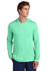 Alternative view of Sport-Tek Posi-UV Pro Long Sleeve Hoodie ST420LSH