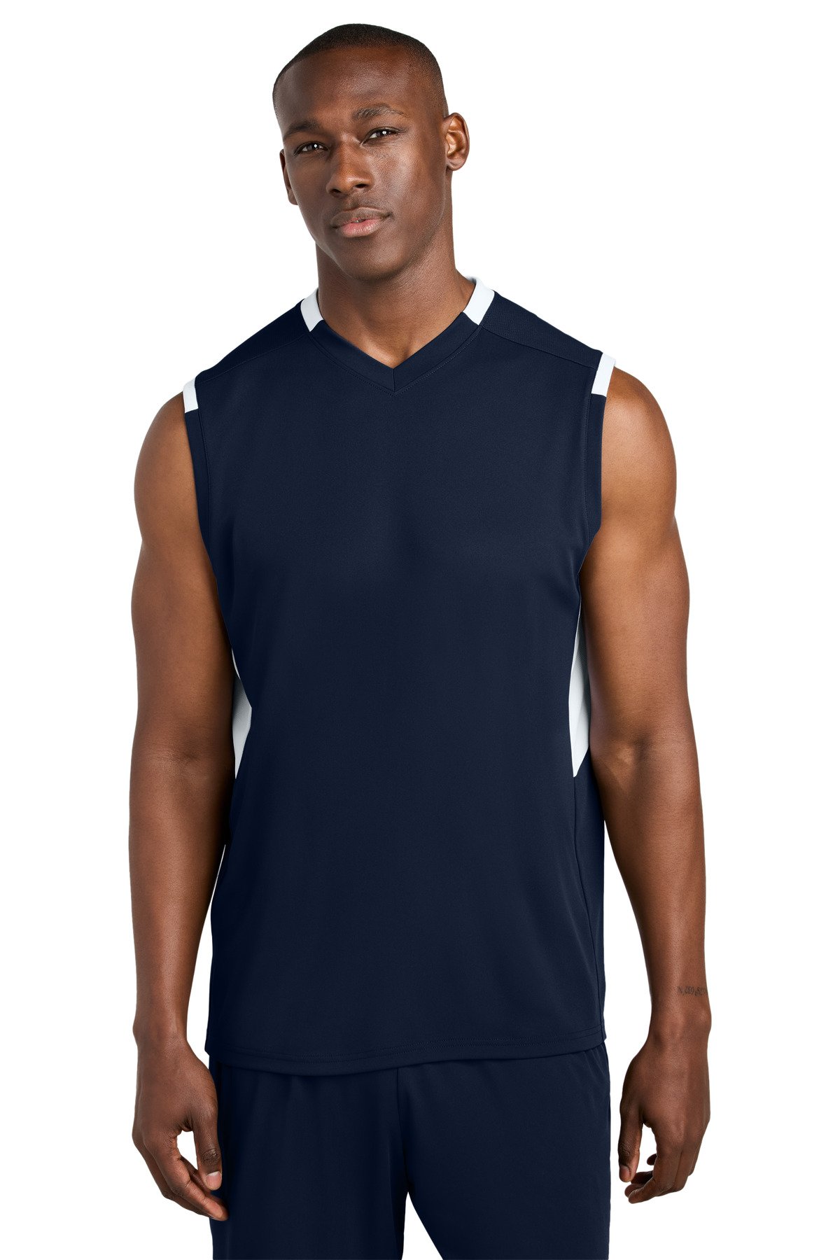 Sport-Tek ® Club Sleeveless V-Neck ST441 - Image 5
