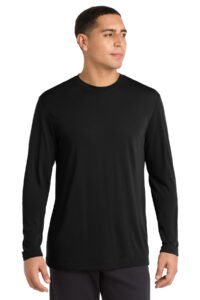Sport-Tek Long Sleeve PosiCharge Competitor Cotton Touch Tee. ST450LS