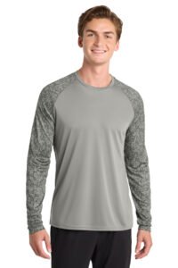 Alternative view of Sport-Tek Long Sleeve Digi Camo Tee. ST460LS