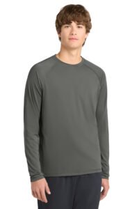 Alternative view of Sport-Tek Long Sleeve Rashguard Tee. ST470LS