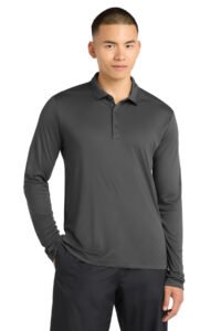 Alternative view of Sport-Tek Posi-UV Pro Long Sleeve Polo. ST520LS
