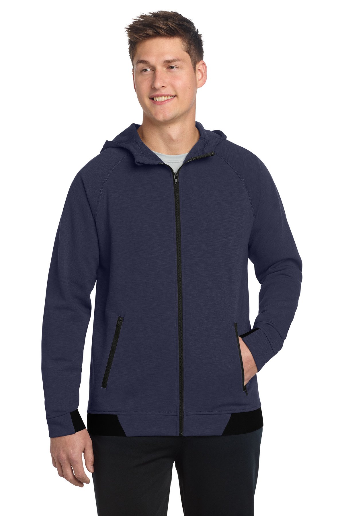 Sport-Tek PosiCharge Strive Hooded Full-Zip ST570 - Image 3