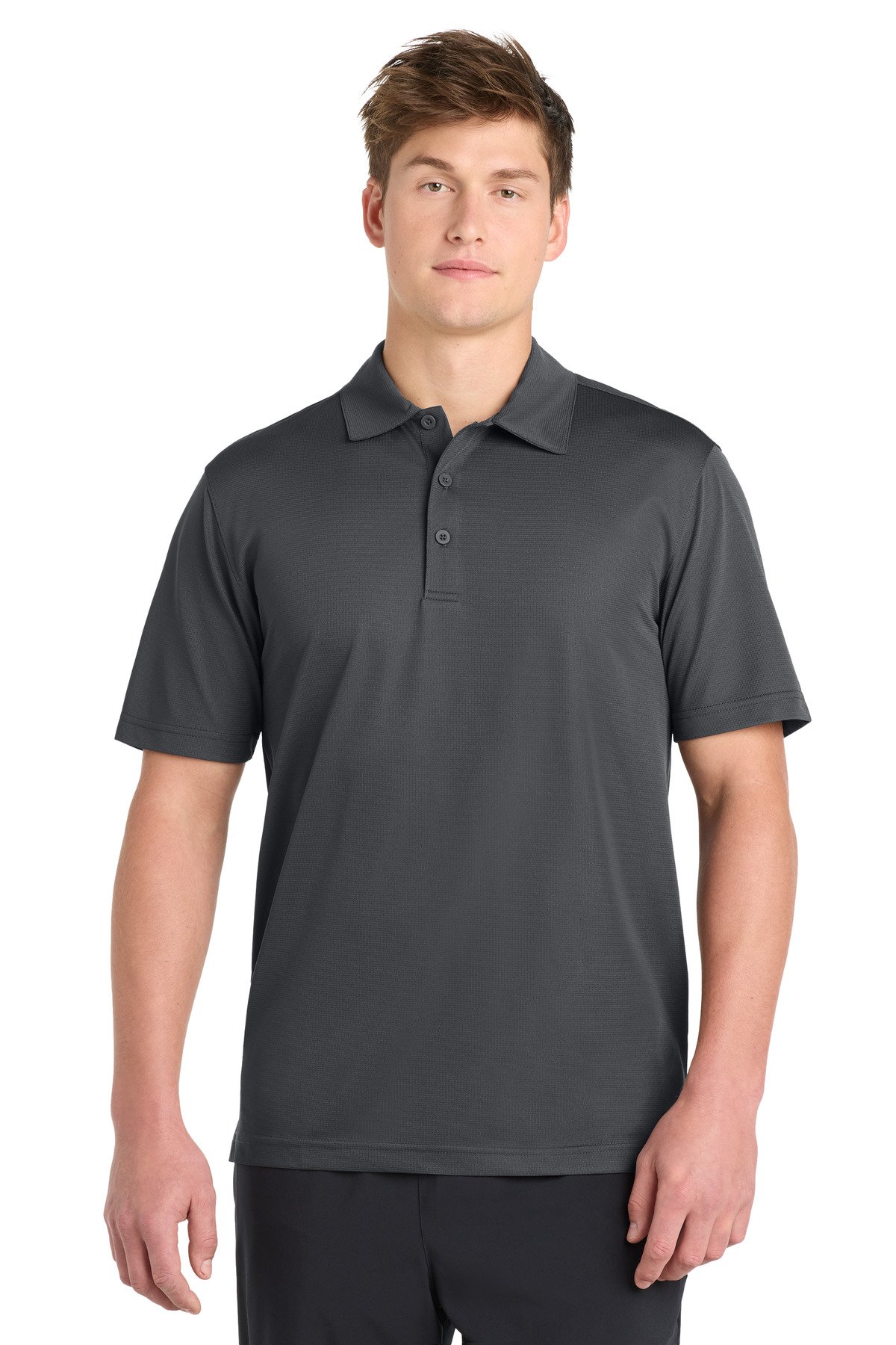 Sport-Tek PosiCharge Active Textured Polo. ST690 - Image 2