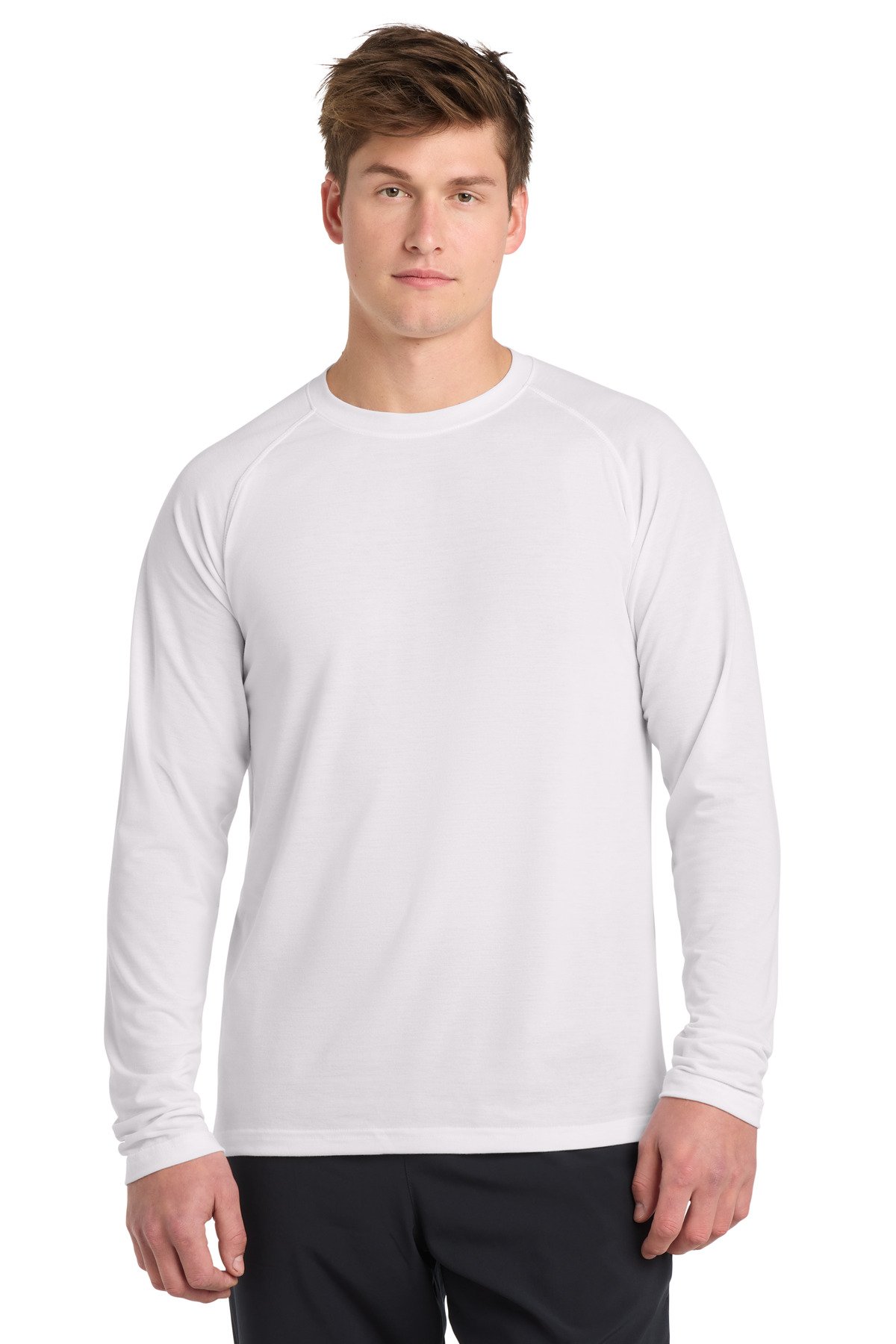 Sport-Tek Long Sleeve Ultimate Performance Crew. ST700LS - Image 4