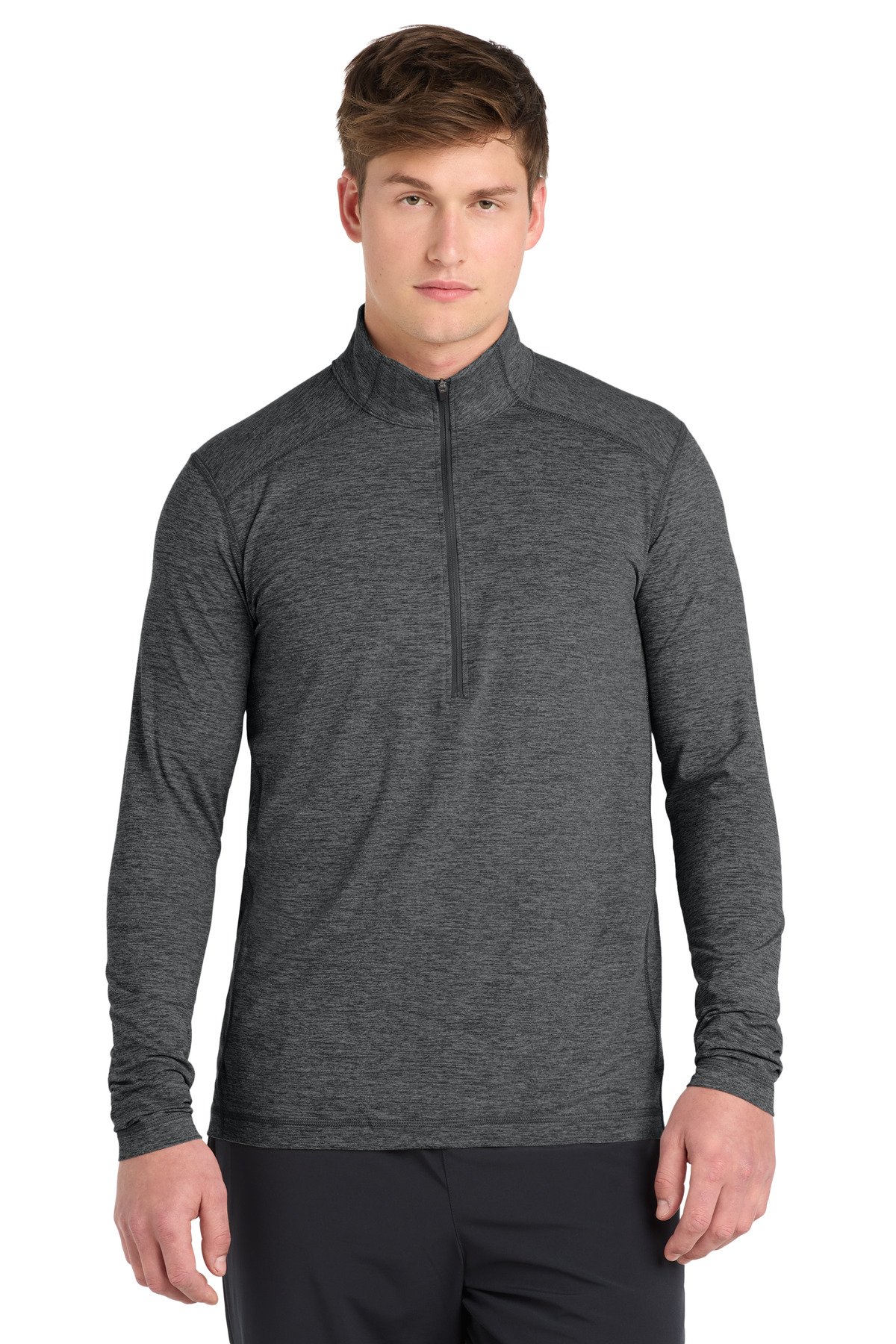 Sport-Tek ® Exchange 1.5 Long Sleeve 1/2-Zip. ST711 - Image 3