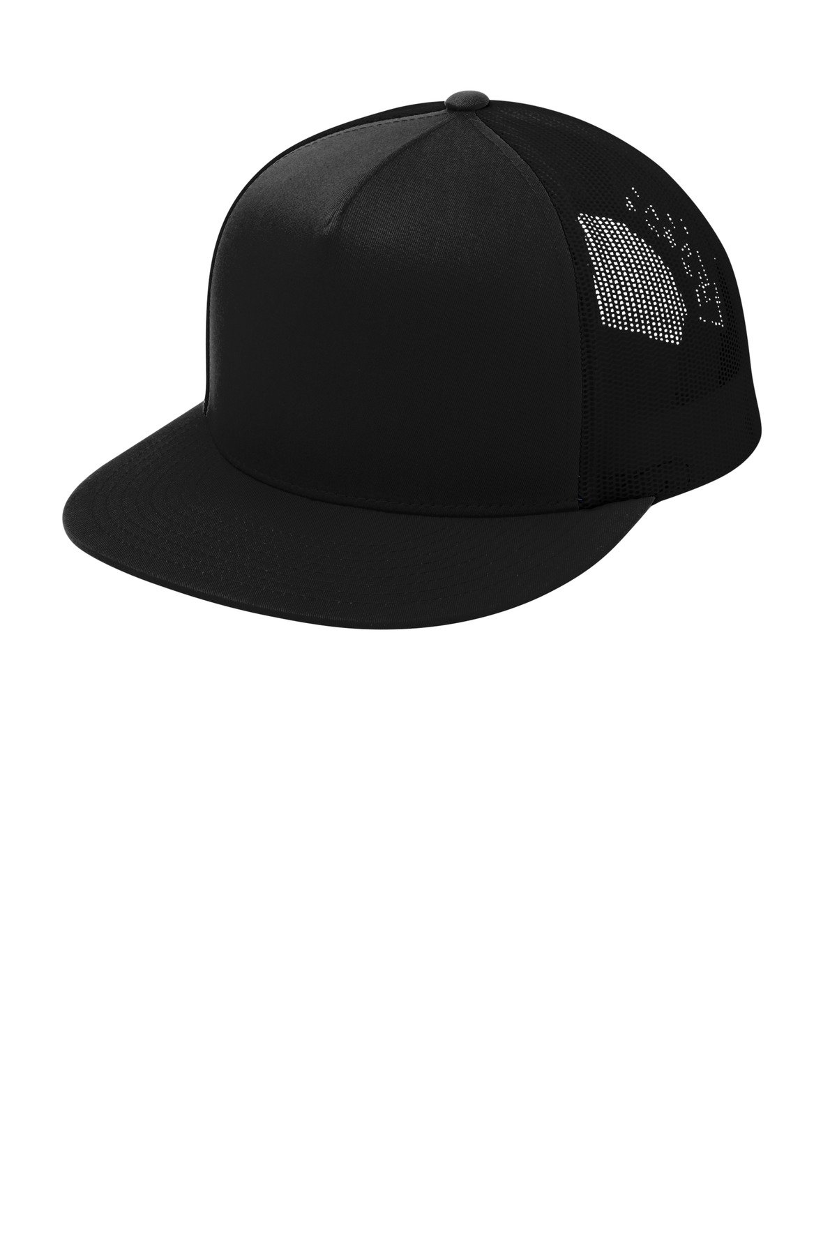 Sport-Tek YP Classics 5-Panel Classic Trucker Mesh Back Cap. STC38