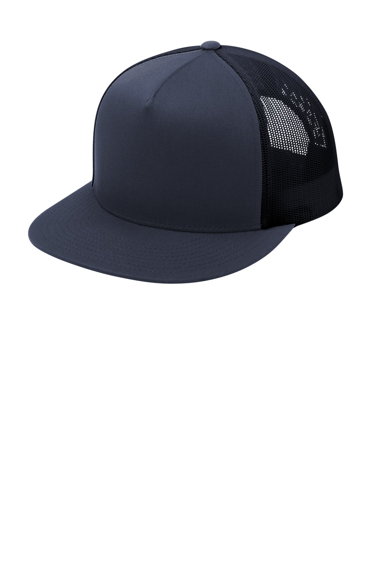 Sport-Tek YP Classics 5-Panel Classic Trucker Mesh Back Cap. STC38 - Image 4