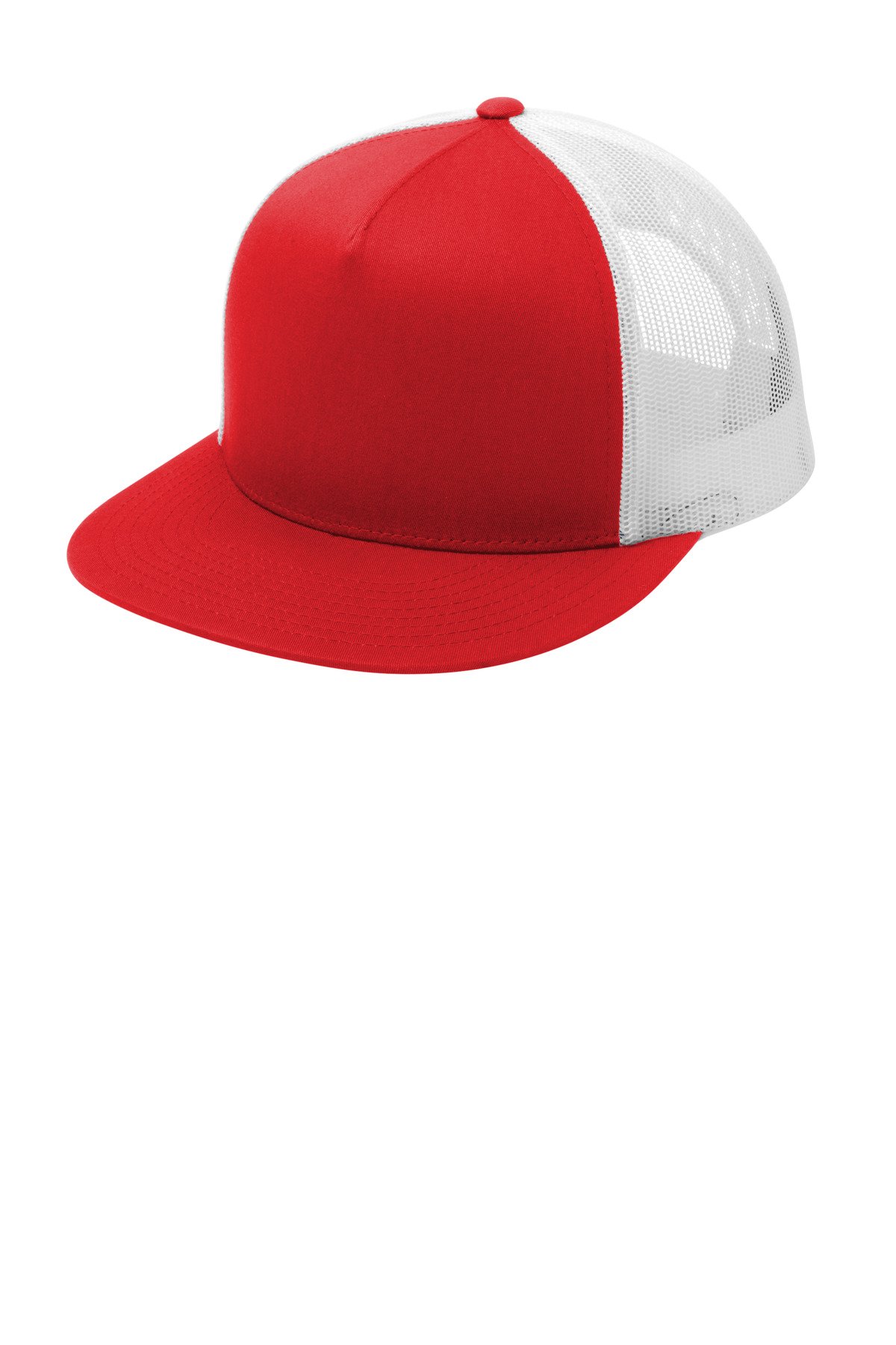 Sport-Tek YP Classics 5-Panel Classic Trucker Mesh Back Cap. STC38 - Image 5
