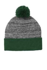 Alternative view of Sport-Tek  ®  Heather Pom Pom Beanie STC41